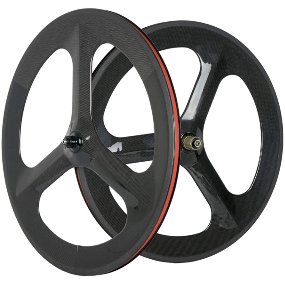 Amazon | SUPERTEAM 70mm ロードバイク3 スポーク ーホイールセット